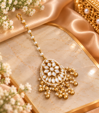 Celebrity Inspired Stylish Maangtikka For Women SKU : Poure001197