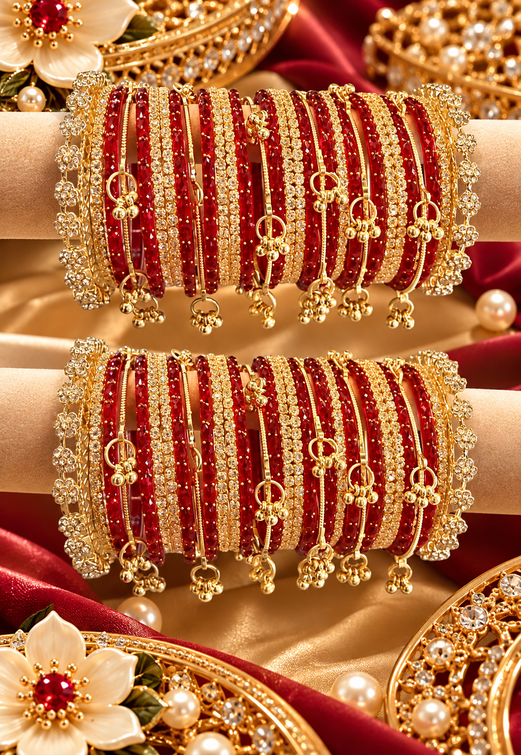 change the background to Artificial Jewelry Theme without text