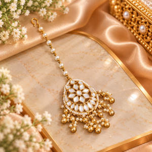 Celebrity Inspired Stylish Maangtikka For WomenSKU : Poure001197